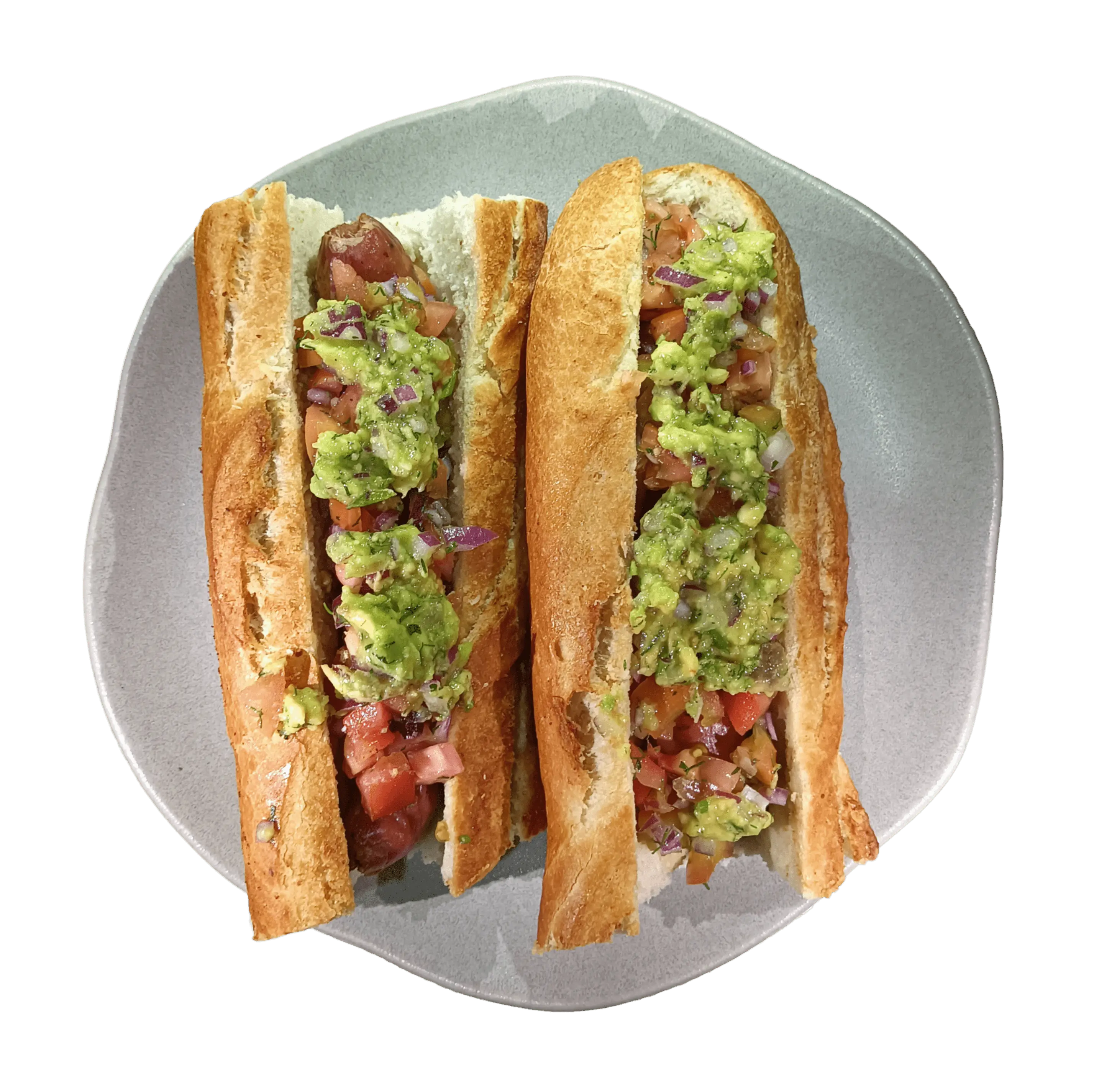 imagen de previsualizacion - vista superior: Choripan de la felicidad